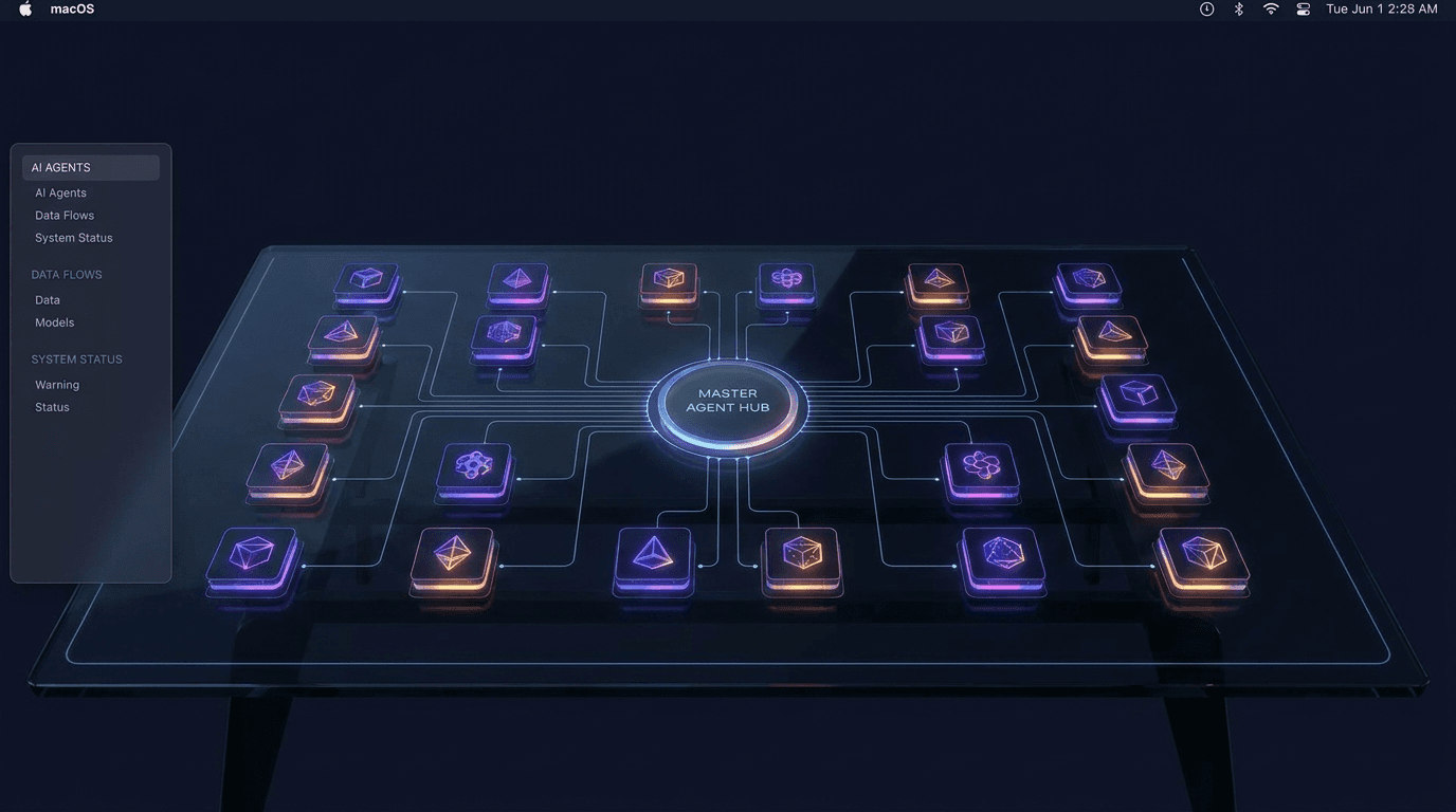 Hermes Agent Desktop — 20 AI Specialists Collaborate in a Native macOS App
